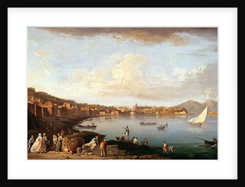 Bay of Naples from the North by Claude Joseph Vernet