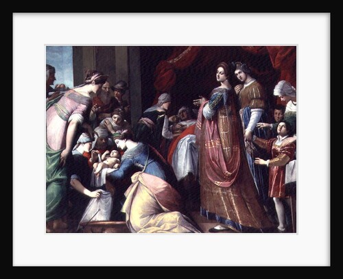 The Birth of the Virgin by Jacopo Ligozzi