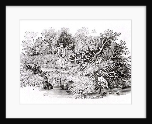 Looking for the Shot, late 18th or early 19th century by Thomas Bewick