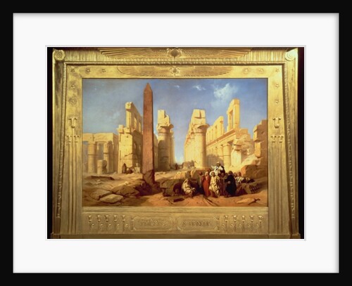 The Ruins of the Palace of Karnak at Thebes, 1856 by Jacob Jacobs