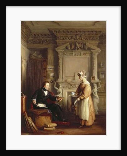 John Sheepshanks and his maid by William Mulready