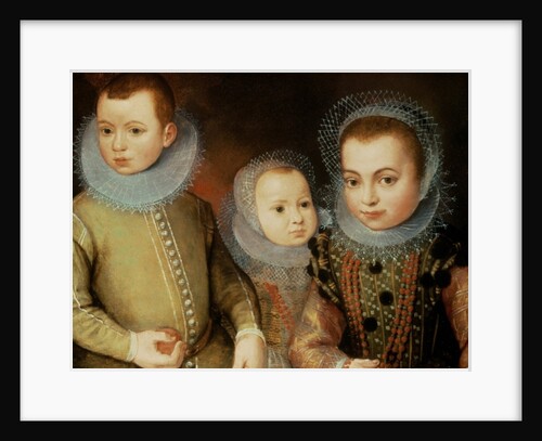 Portrait of Three Tudor Children by F.F.
