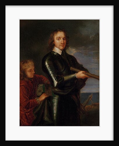 Portrait of Oliver Cromwell by Robert Walker