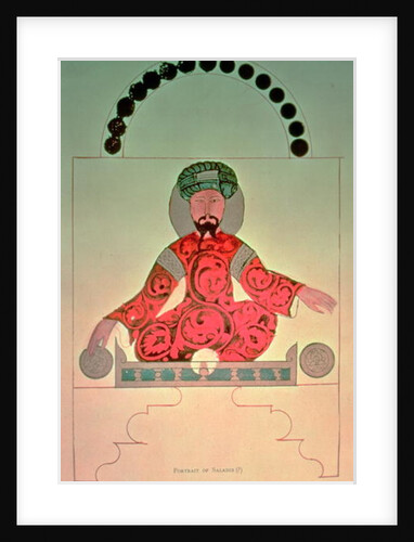 Portrait of Saladin by School Arabic