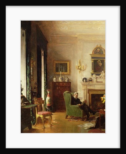 The Grey Drawing Room by Albert Chevallier Tayler