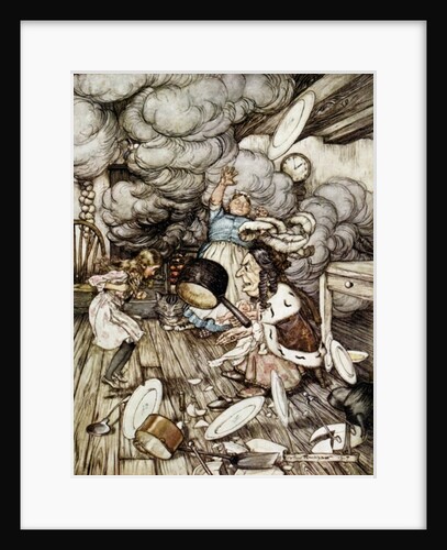 In the Duchess's Kitchen by Arthur Rackham