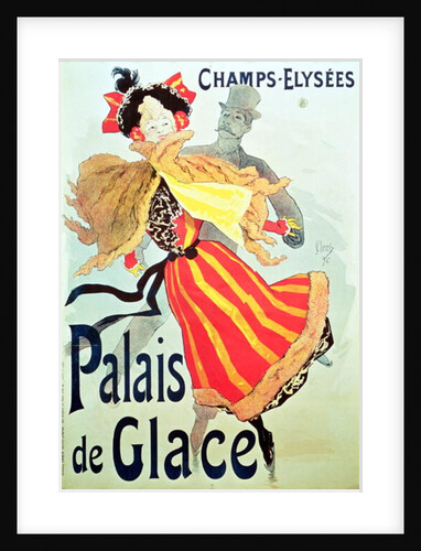 Ice Palace, Champs Elysees, Paris, 1893 by Jules Cheret