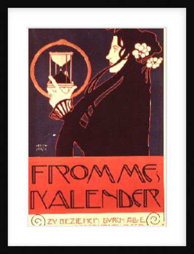 Design for the Frommes Calendar, for the 14th Exhibition of the Vienna Secession, 1902 by Koloman Moser