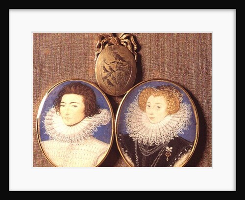 John Croker and his wife Frances by Nicholas Hilliard