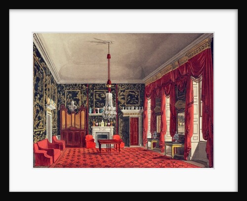 The Queen's Breakfast Room, Buckingham House by William Henry Pyne