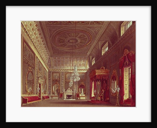 The Saloon, Buckingham Palac by William Henry Pyne