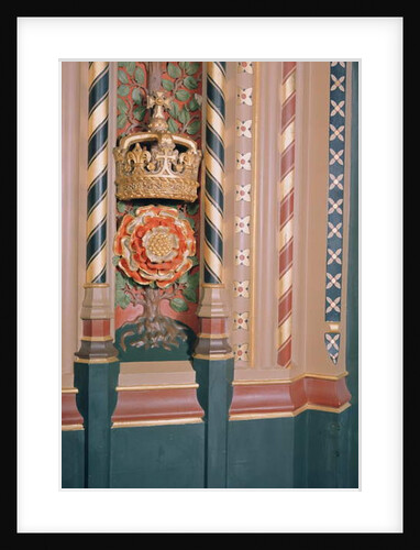 Detail of door architecture in the Royal Gallery, c.1841 by Charles & Pugin Augustus Barry