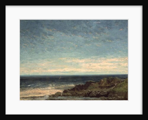 The Sea by Gustave Courbet