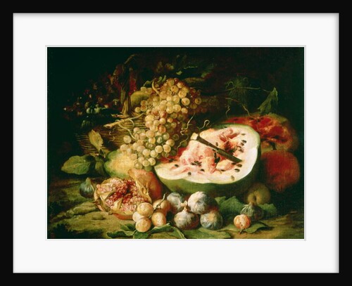 Still Life of Fruit on a Ledge by Frans Snyders or Snijders
