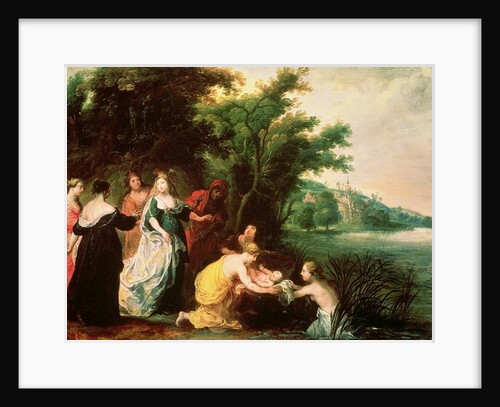 Pharaoh's Daughter Discovering Moses by Hendrik van the Elder Balen