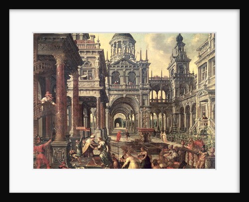 King Solomon and the Queen of Sheba by Jacob de Vries