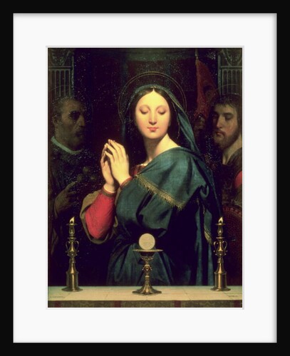 The Virgin with the Host, 1841 by Jean Auguste Dominique Ingres