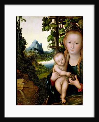 Madonna and Child, c.1525 by Lucas the Elder Cranach
