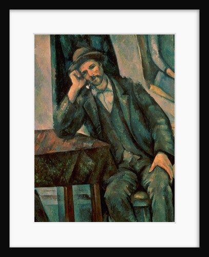 Man Smoking a Pipe, 1890-92 by Paul Cezanne