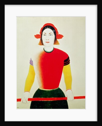 Girl with a Pole by Kazimir Severinovich Malevich
