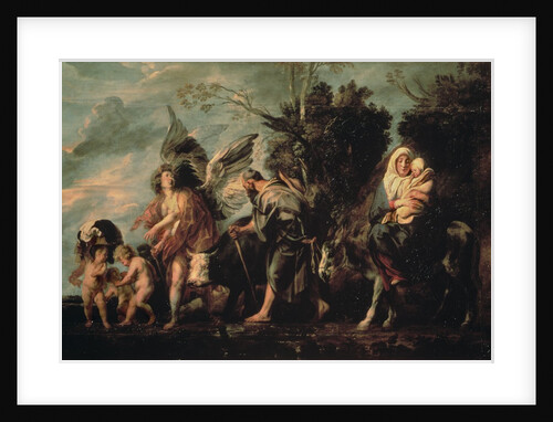 The Flight into Egypt, 17th century by Jacob Jordaens