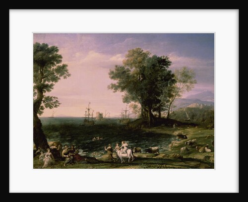 The Rape of Europa, 1655 by Claude Lorrain