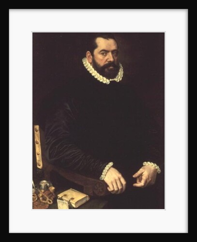 Portrait of a Learned Gentleman by Adriaen Thomasz Key