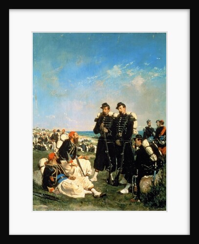 The French Encampment near Sebastopol by A. Protuet