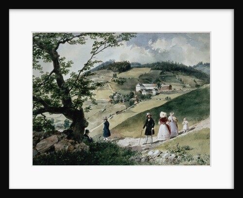 Promenade in Tabon by Miklos Barabas