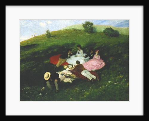 Picnic in May, 1873 by Pal Szinyei Merse