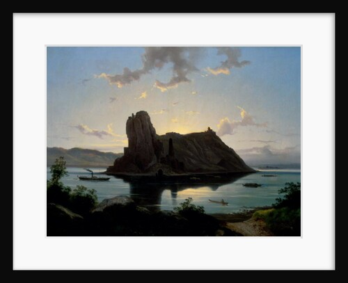 The Castle of Deveny, Hungary by Janos Hofbauer