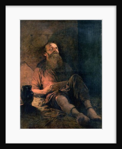 In Prison by Mihaly von Zichy