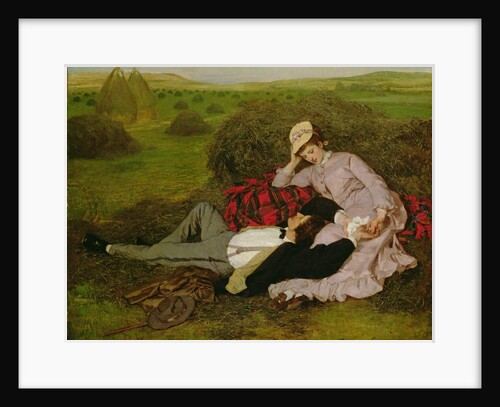 The Lovers, 1870 by Pal Szinyei Merse