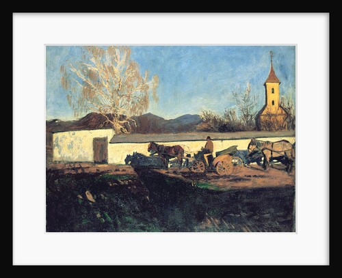 Evening in March by Karoly Ferenczy