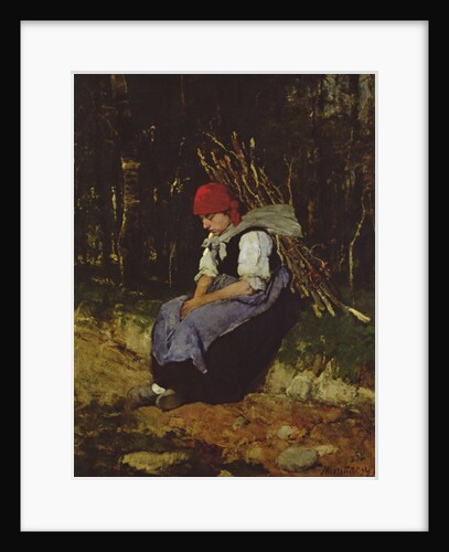 The Faggot Gatherer by Mihaly Munkacsy
