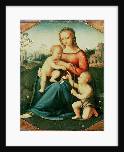 Madonna and Child with St. John the Baptist by Italian School