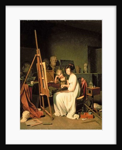 Artist's Studio by Louis Leopold Boilly
