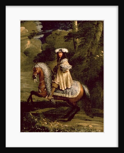 Rider in Blue by French School