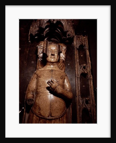 Effigy of Philippa of Hainault by Jean de Liege