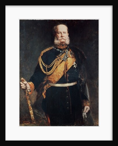 Kaiser Wilhelm I by Gottlieb Biermann