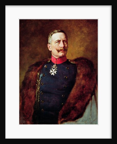 Portrait of Kaiser Wilhelm II by Bruno Heinrich Strassberger