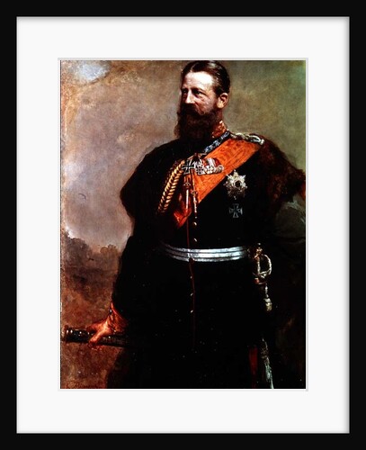 Friedrich III, 19th century by Gottlieb Biermann