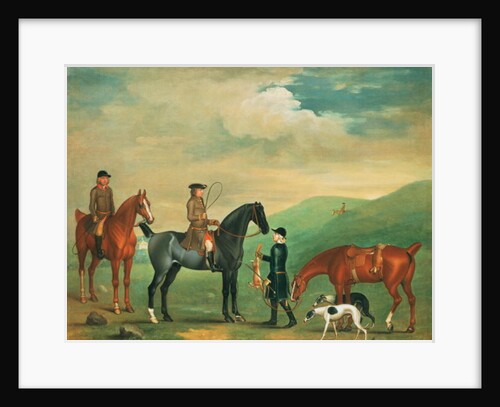 The 4th Lord Craven coursing at Ashdown Park by James Seymour