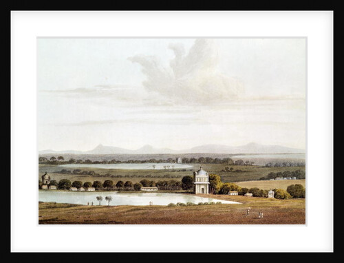 Second view looking north from the Pagoda near Conjeveram by James Wathen