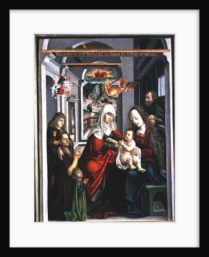 St. Anne with the Virgin and Child, Eperjes, c.1520 by School Hungarian