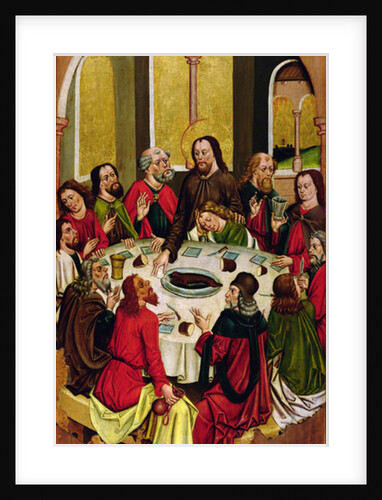 The Last Supper, Turocbela, 1480-90 by Hungarian School