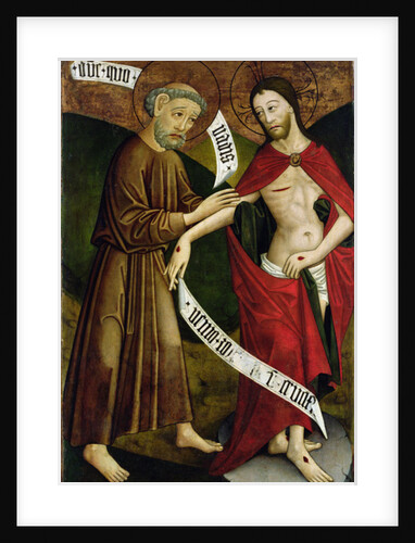 Christ and St. Thomas by Hungarian School