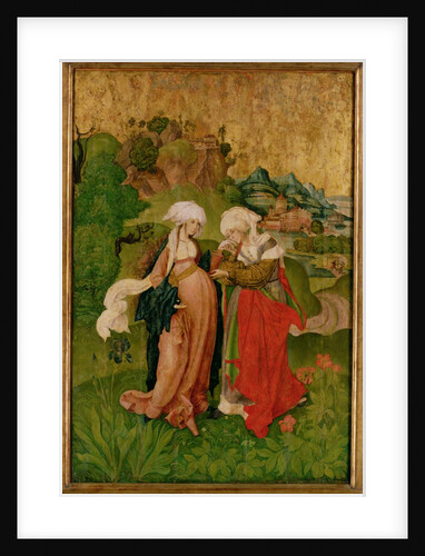 The Visitation, 1506 by Master M.S.