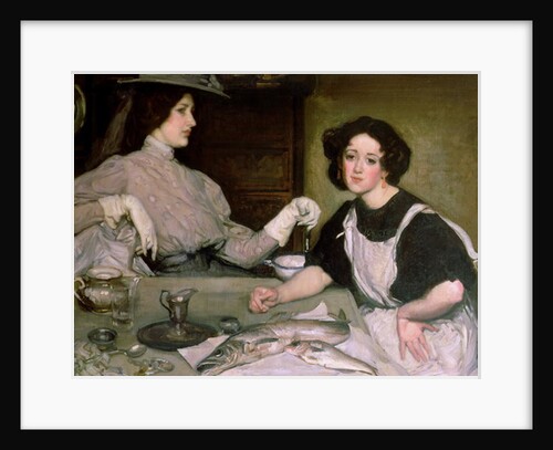 Lottie and the Lady by George Washington Lambert