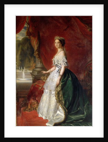 Portrait of Empress Eugenie of France by Austrian School